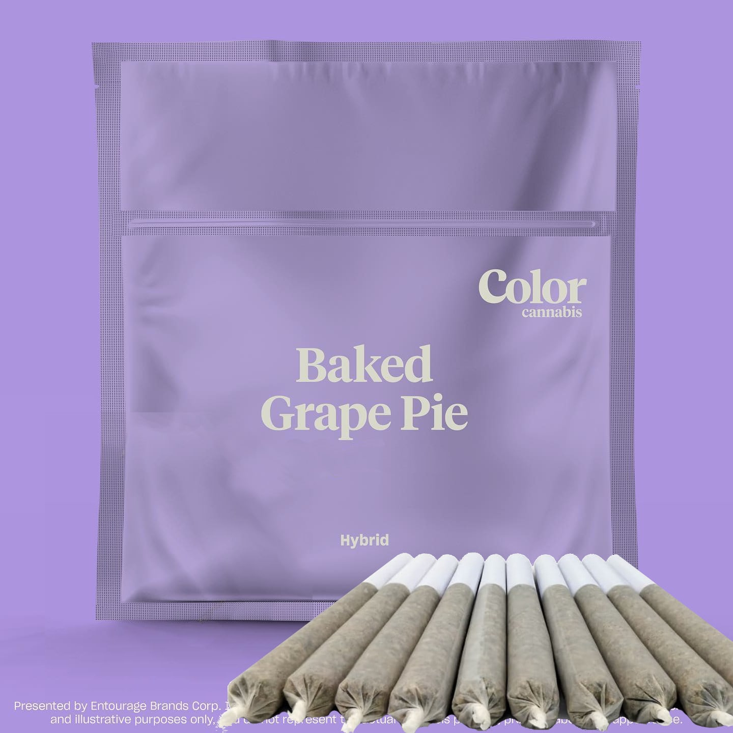 Baked Grape Pie Pre-Rolls