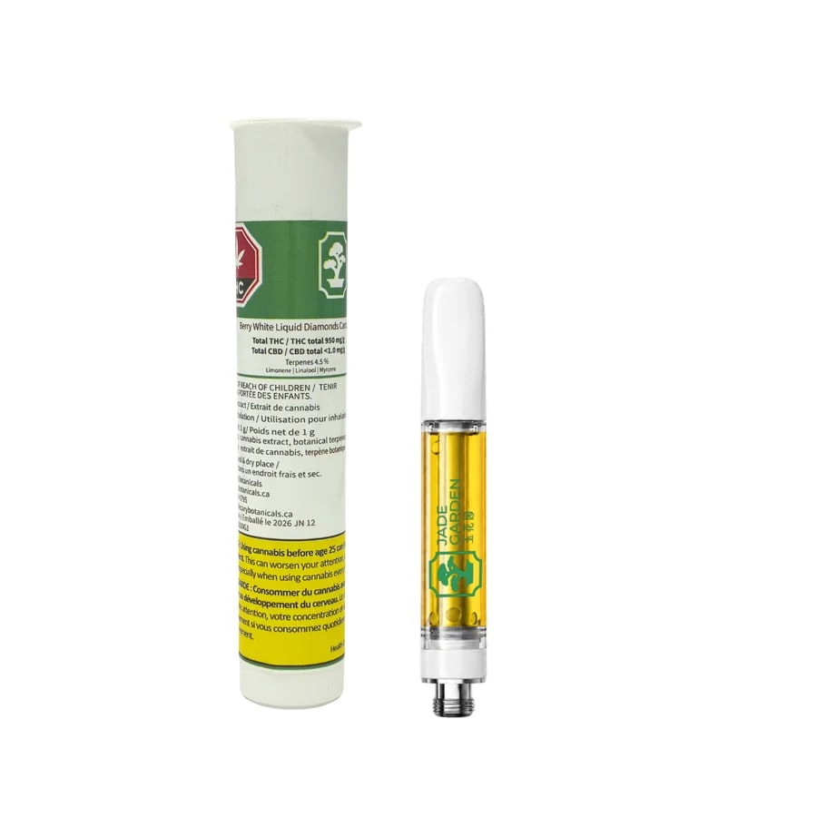 Jade Garden - Cartridges & Kits - Berry White Liquid Diamond Cartridge - 1g