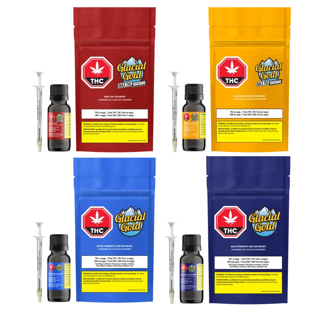 Glacial Gold - Oils/Tinctures