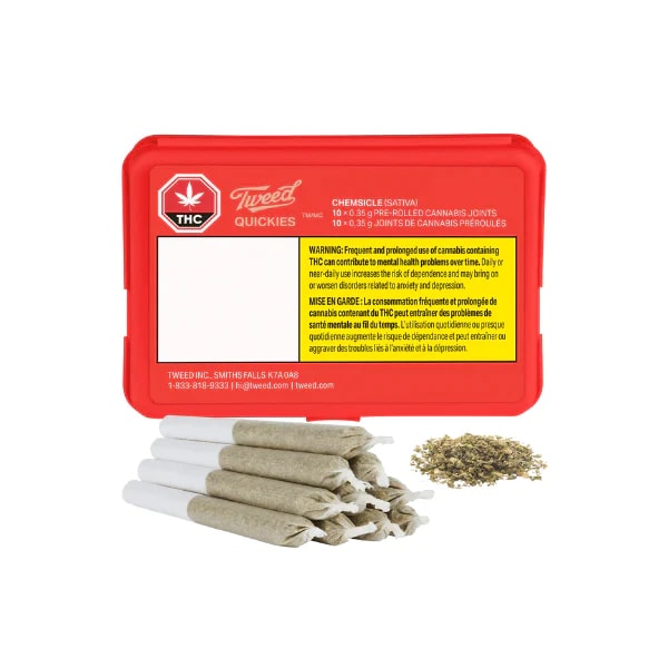 Tweed - Quickies Chemsicle Pre-Rolls