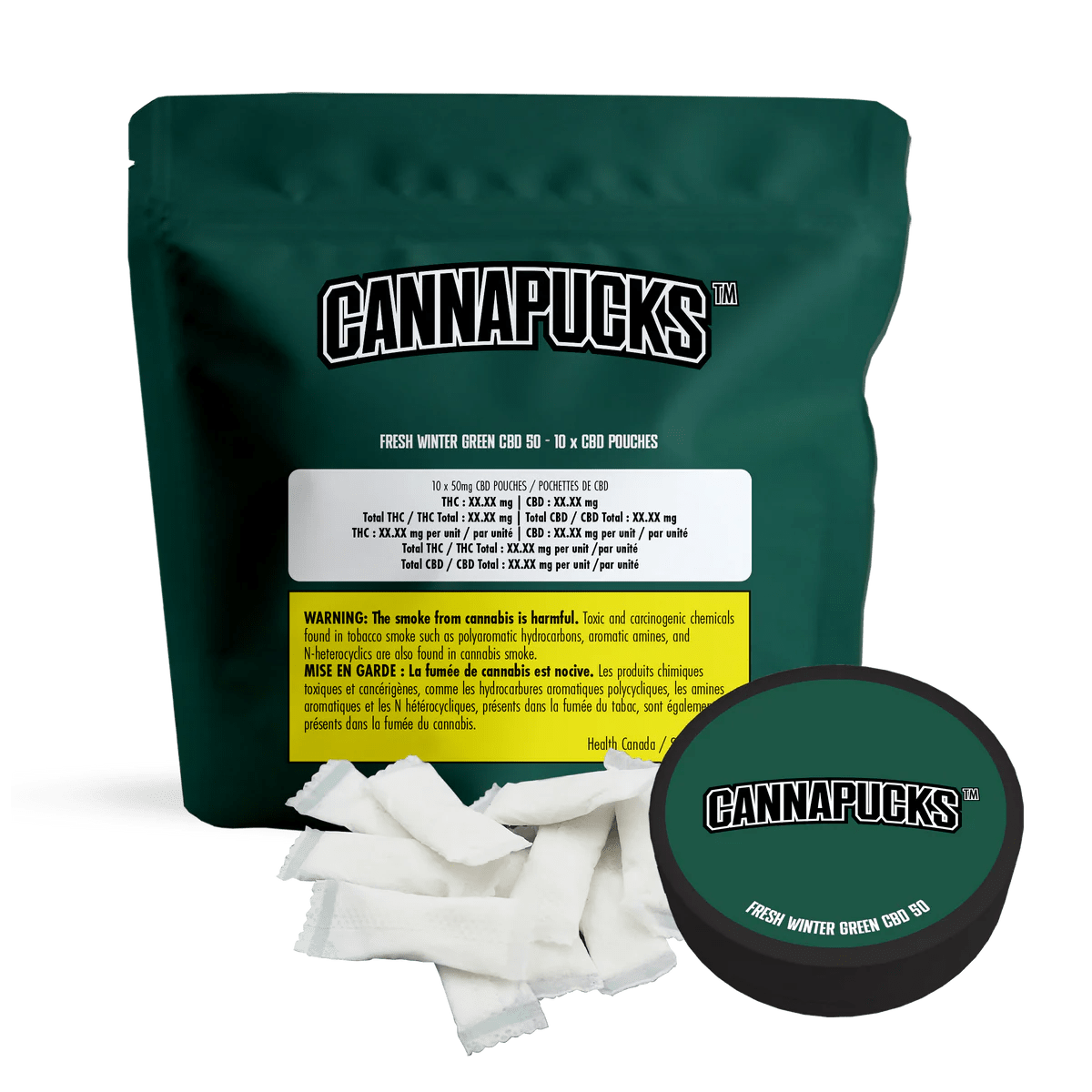 CannaPucks - CBD Pouches