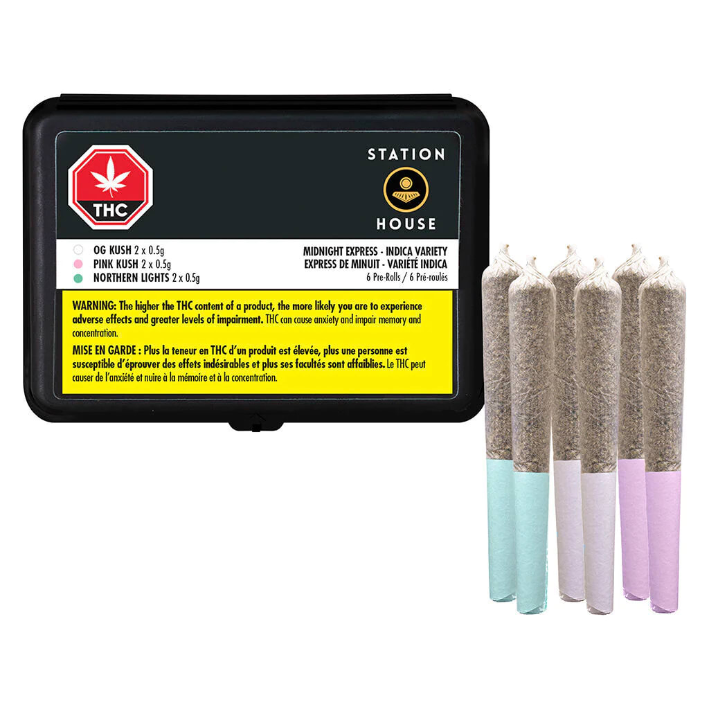 Indica Midnight Express Variety Pre-Rolls