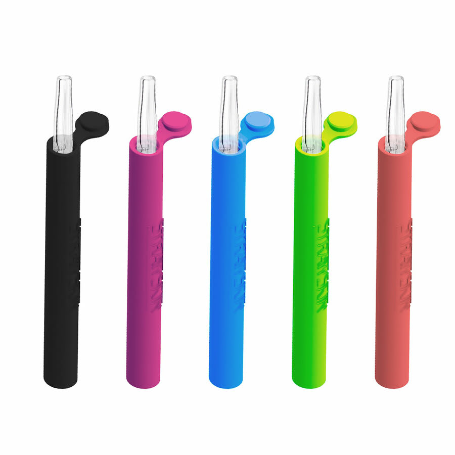 Vapor Straw & Silicone Container