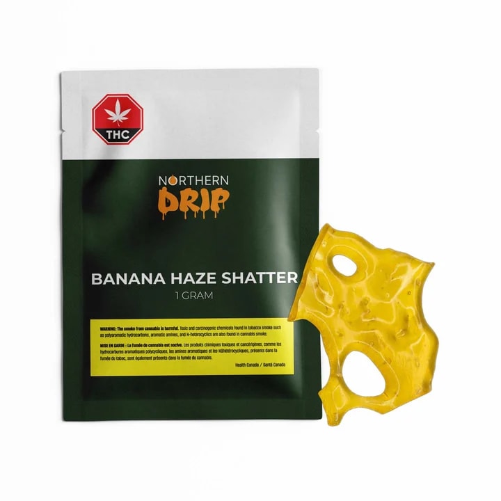 Northern Drip - Concentrates - Banana Haze Shatter - 1g