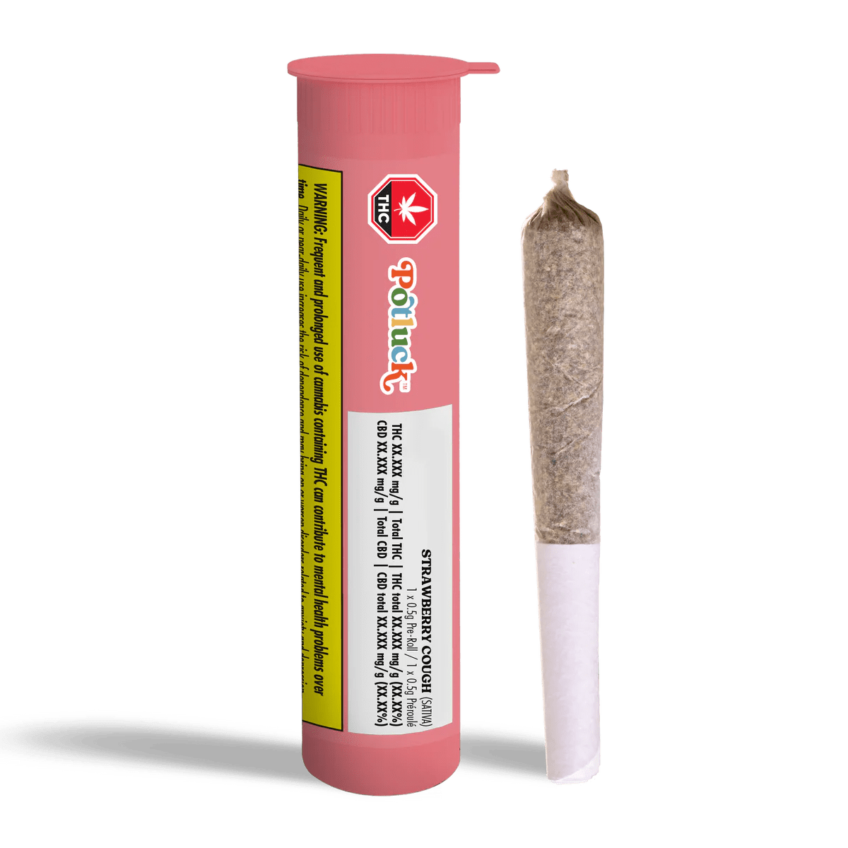 Potluck - Strawberry Cough Pre-Rolls