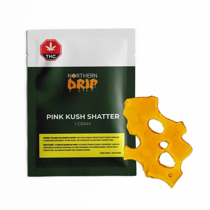 Northern Drip - Concentrates - Pink Kush Shatter - 1g