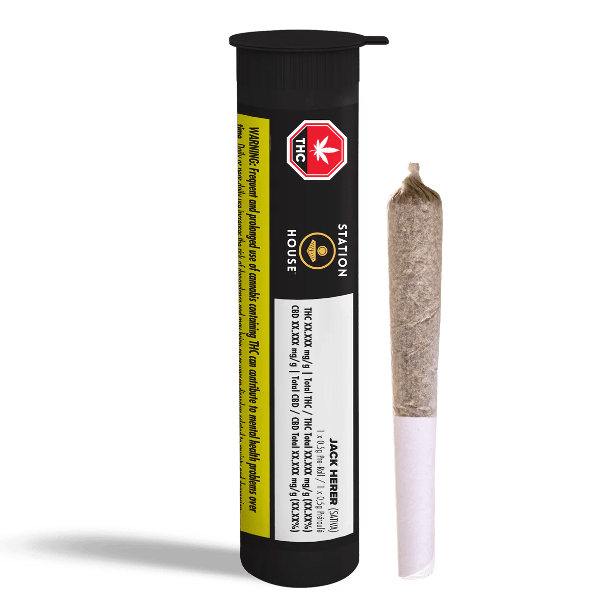 Station House - Jack Herer Pre-Rolls - 5 x 0.5g