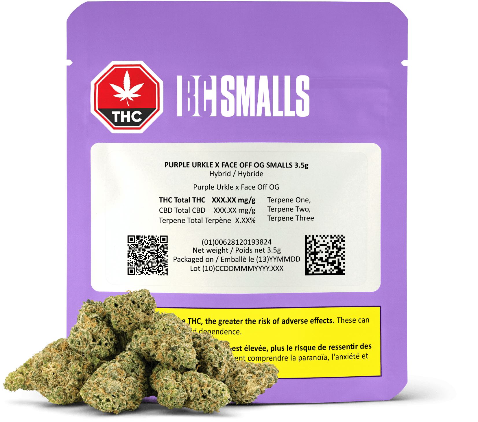 BC Smalls - Purple Urkle x Face Off OG Smalls