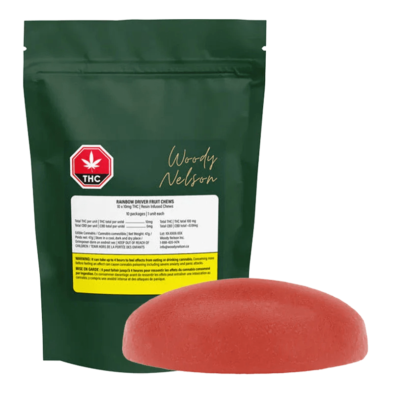 Woody Nelson - Gummies - Rainbow Driver Cured Resin Gummy Multipack - 10mg x 10 pieces