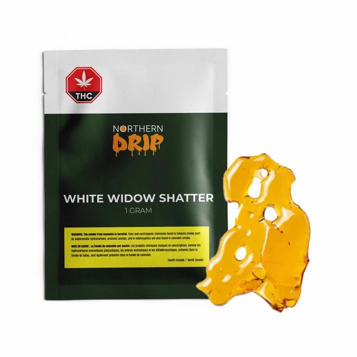 Northern Drip - Concentrates - White Widow Shatter - 1g