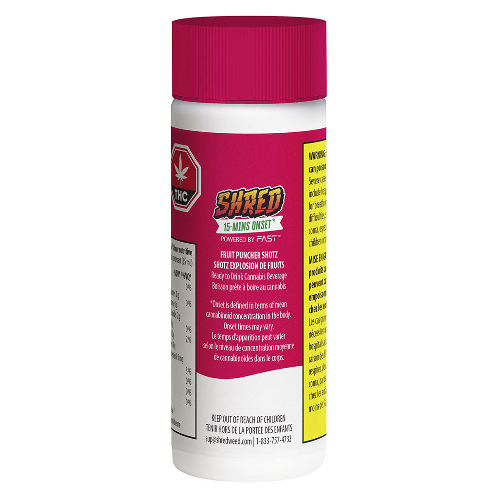 Shred - Beverages - Shotz - Fruit Puncher - 65ml