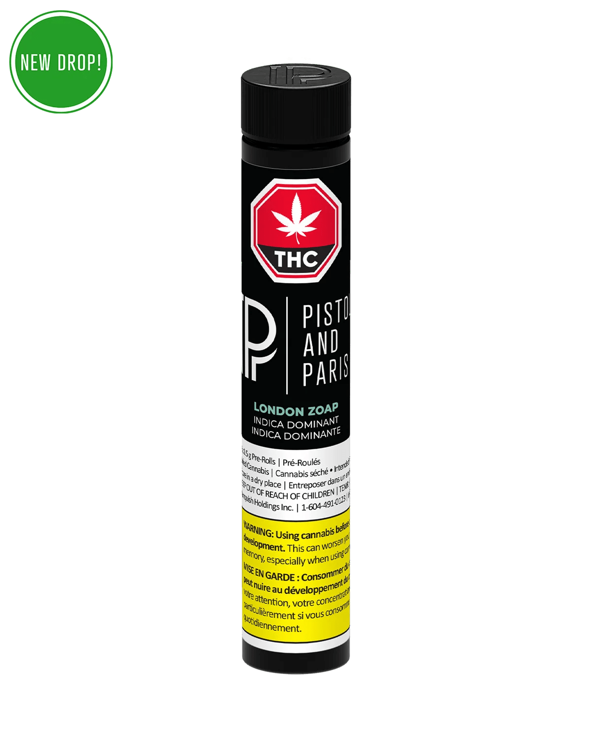 Pistol and Paris - London Zoap Pre-Rolls - 10 x 0.5g