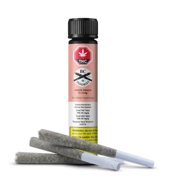 White Peach Pre-Rolls