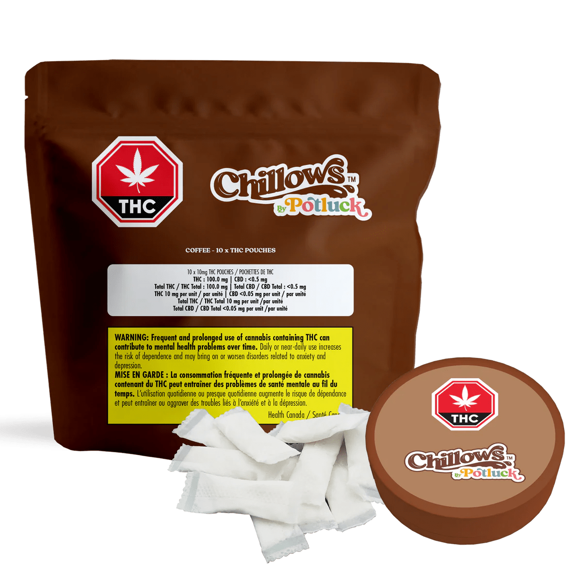 Chillows THC Pouches