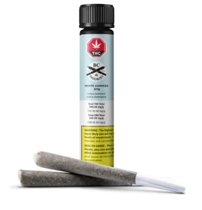 White Gummies Pre-Rolls