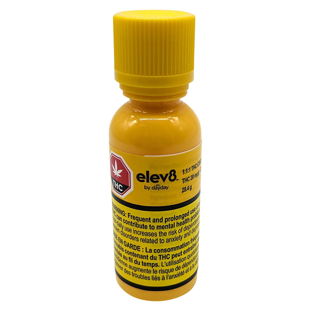 elev8 by DayDay - 1:1:1: THC:CBG:CBD Oil