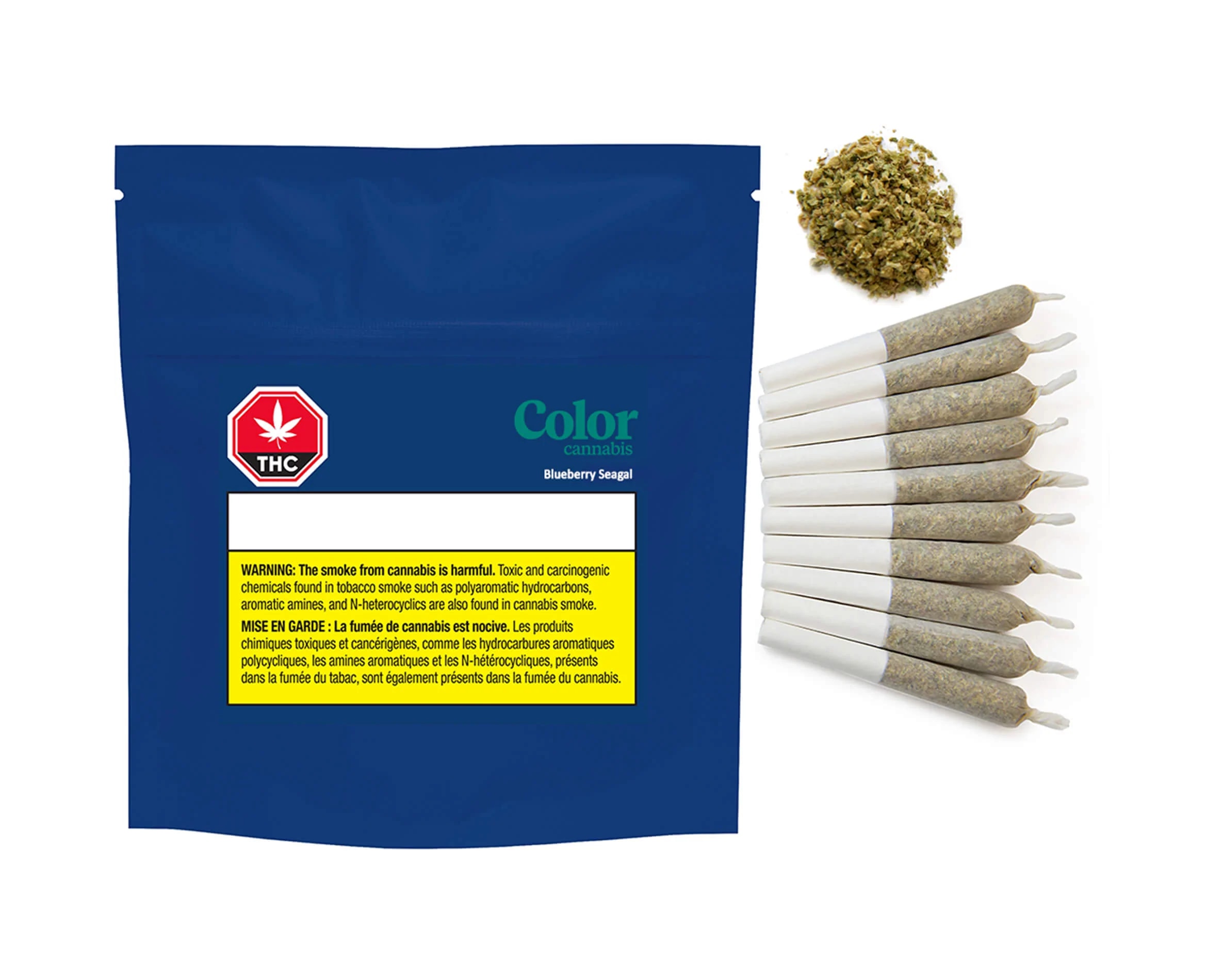 Color Cannabis - Blueberry Seagal Pre-Rolls