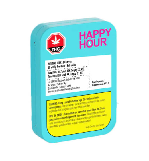 Happy Hour - Indica Pre-Rolls
