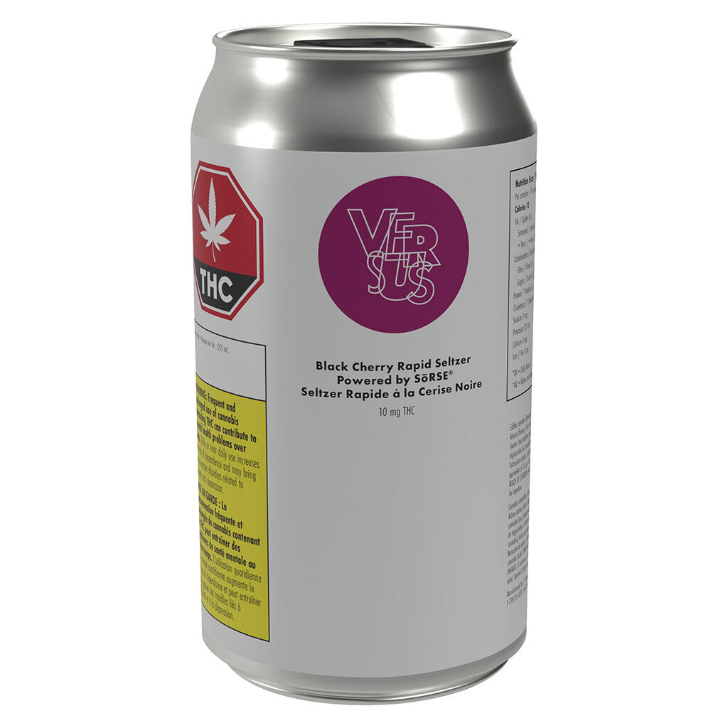 Versus - Beverages - 1:2 THC/CBG Black Cherry Seltzer