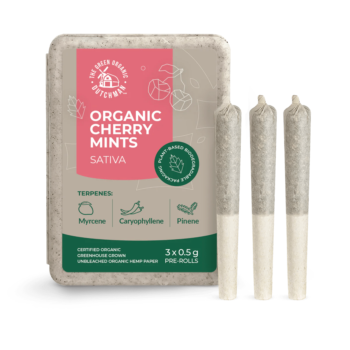 Organic Cherry Mints Pre-Rolls