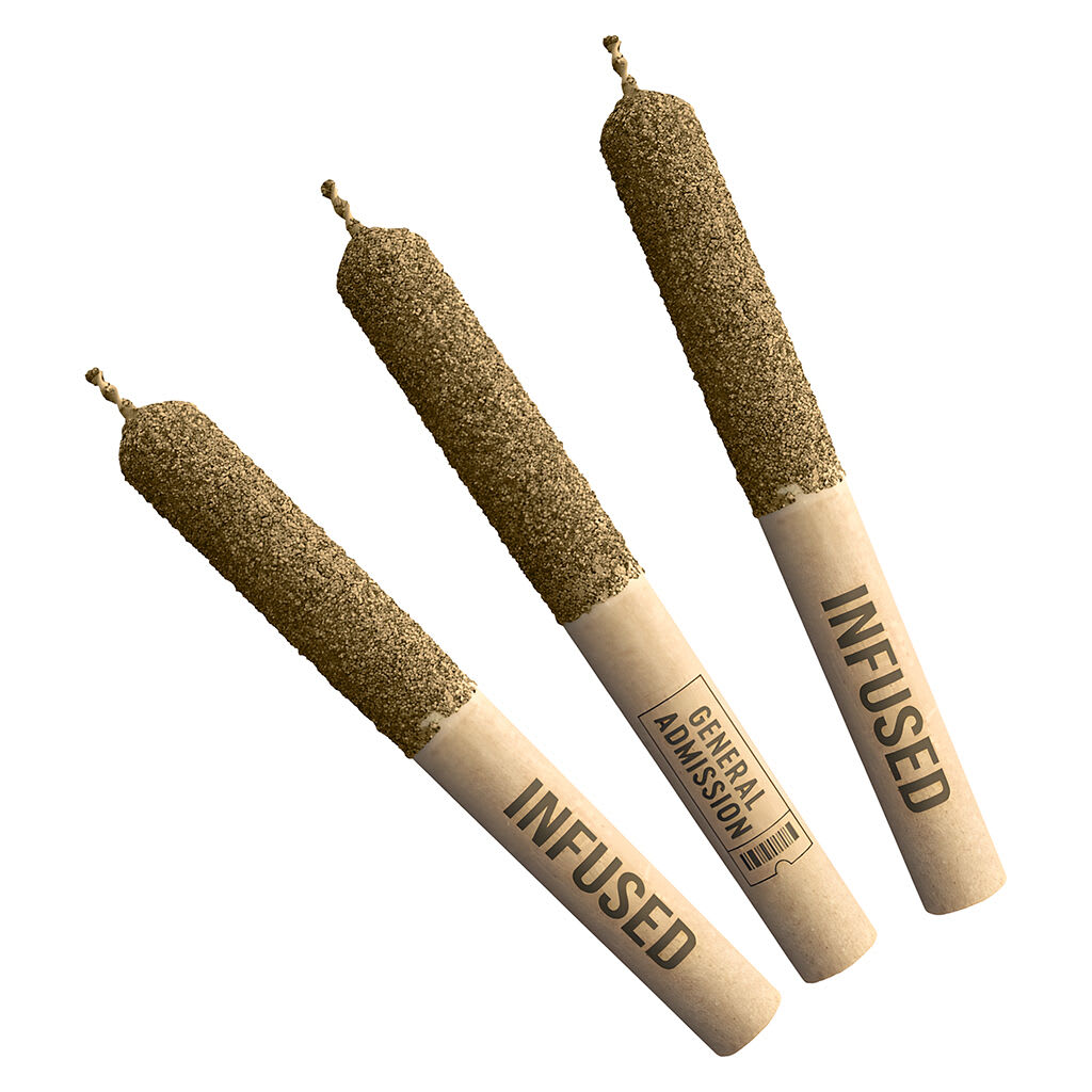 General Admission - Infused Pre-Rolls - Tiger Blood Ultra Infused - 3 x 0.5g
