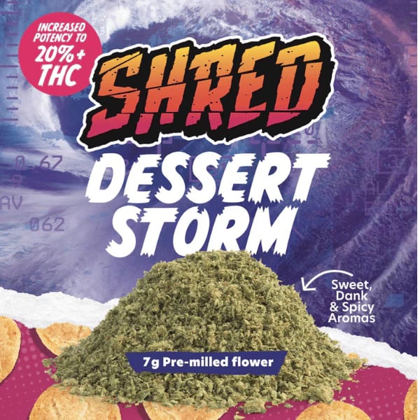 Dessert Storm Milled Flower