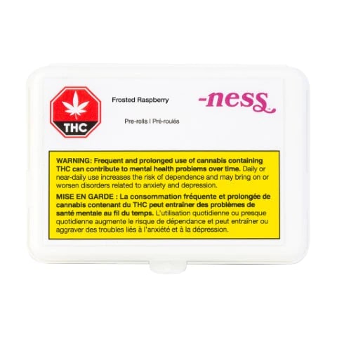 Frosted Raspberry Pre-Rolls