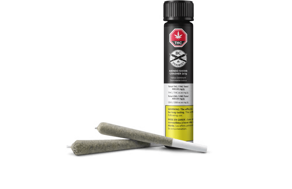 Mendo Sherb Crasher Pre-Rolls