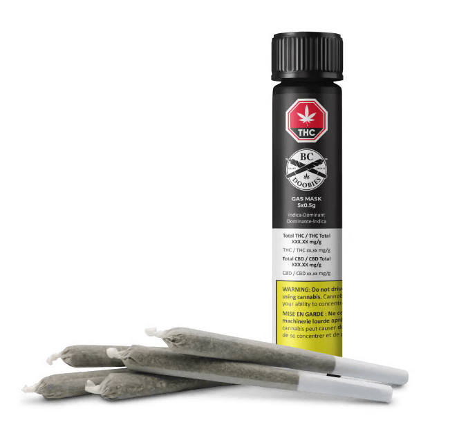Gas Mask Pre-Rolls