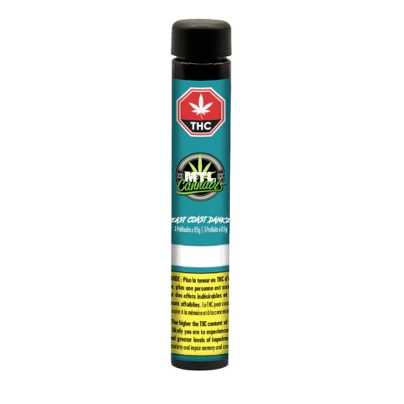 East Coast Dank'z Pre-Rolls