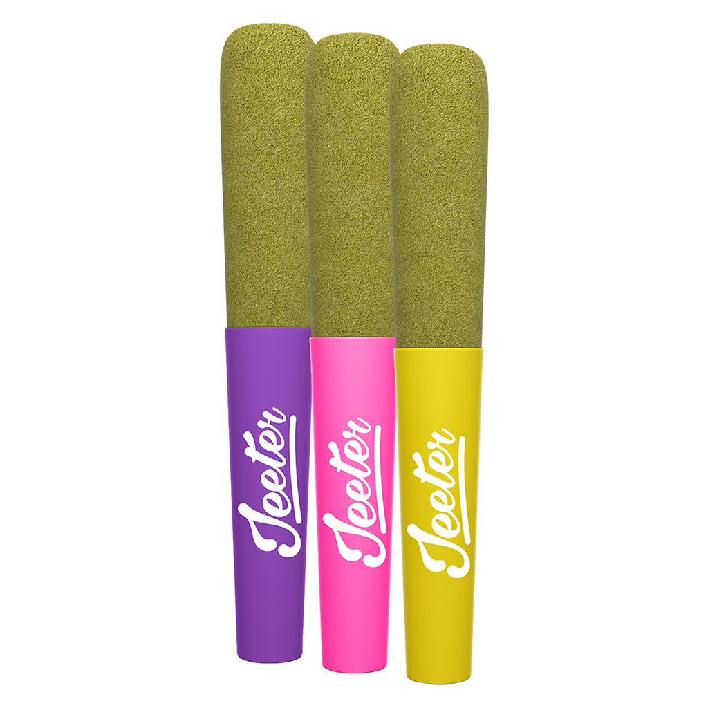 Jeeter - Baby Jeeter Infused Pre-Rolls - Tropical Pack Infused -3 x 0.5g