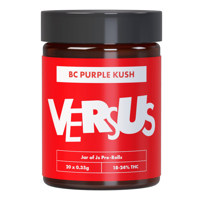 BC Purple Kush Jar of J's Pre-Rolls