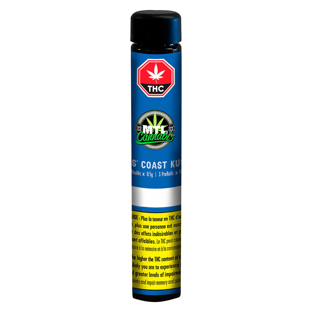 Wes' Coast Kush Pre-Rolls