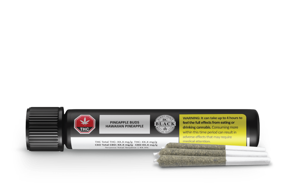 Pineapple Buds Hawaiian Pineapple Pre-Rolls